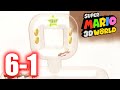 Super Mario 3D World 6 1 Clear Pipe Cruise All Stars Stamp 100 Gameplay Walkthrough 