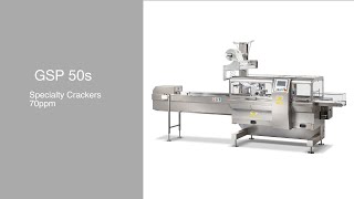 PacMatix - GSP 50s Flow wrapper - Speciality crackers 70ppm