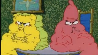 Spongebob and Patrick drank too much Soda