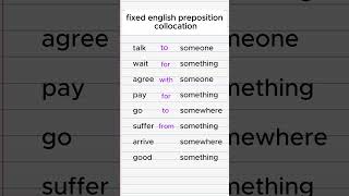 Common English Prepositional Phrases #learning #englishlanguage #english #preposition #grammar