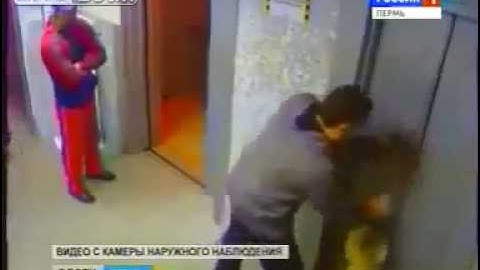 Un uomo salva la vita ad un cane incastrato nell'ascensore
