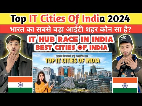 Top 7 IT Hub Cities In India in 2024 | IT Race In India | Super Reaction World's