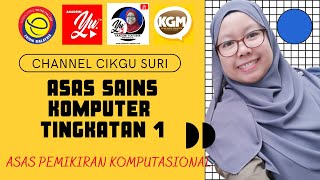 BAB 1 KONSEP ASAS PEMIKIRAN KOMPUTASIONAL | ASAS PEMIKIRAN KOMPUTASIONAL | #cikgooTUBE