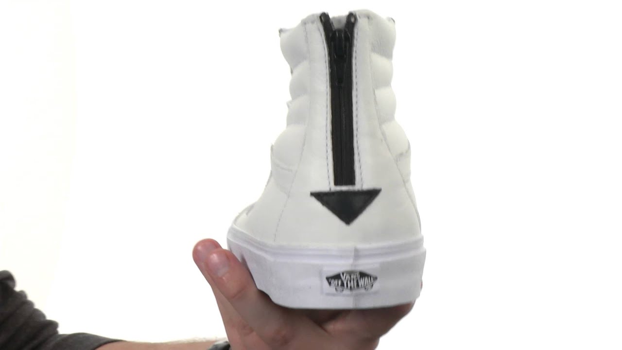 Vans Sk8 Hi Reissue Zip (Black True White) Sneaker Vans Sk8 Hi Reissue Zip (Black True White) Sneaker