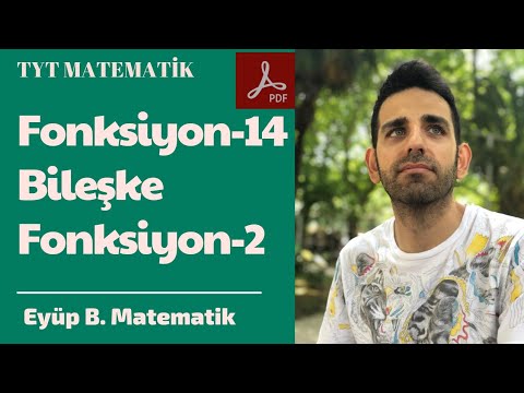 fonksiyonlar-14 bileşke fonksiyon soru çözümü (yorum soruları)