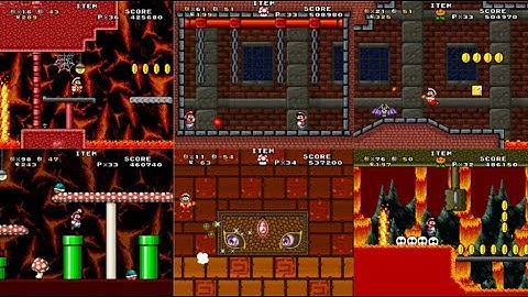 SMW Hack : Super Mario Bros. The Invaders of Mushroom Kingdom Part 4