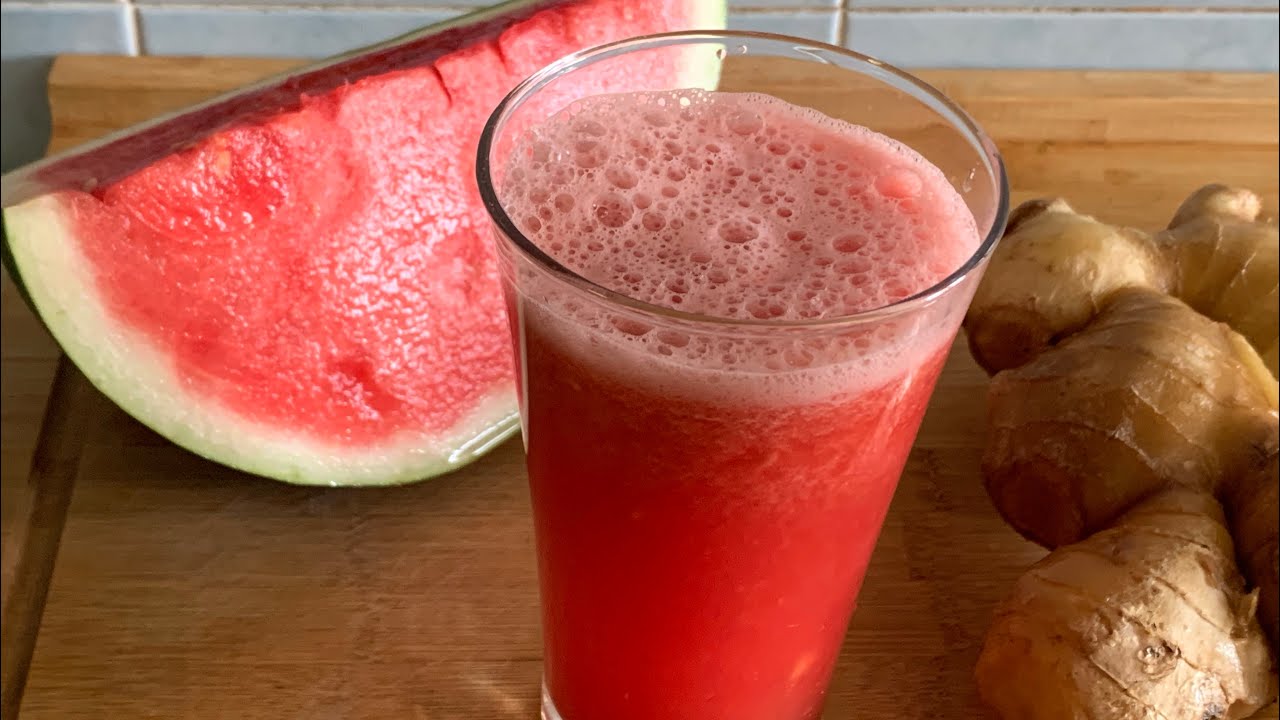 WATERMELON GINGER JUICE🍉🍉🍉🍉தர்பூசணி ஜூஸ்🍉🍉🍉 summer juice YouTube