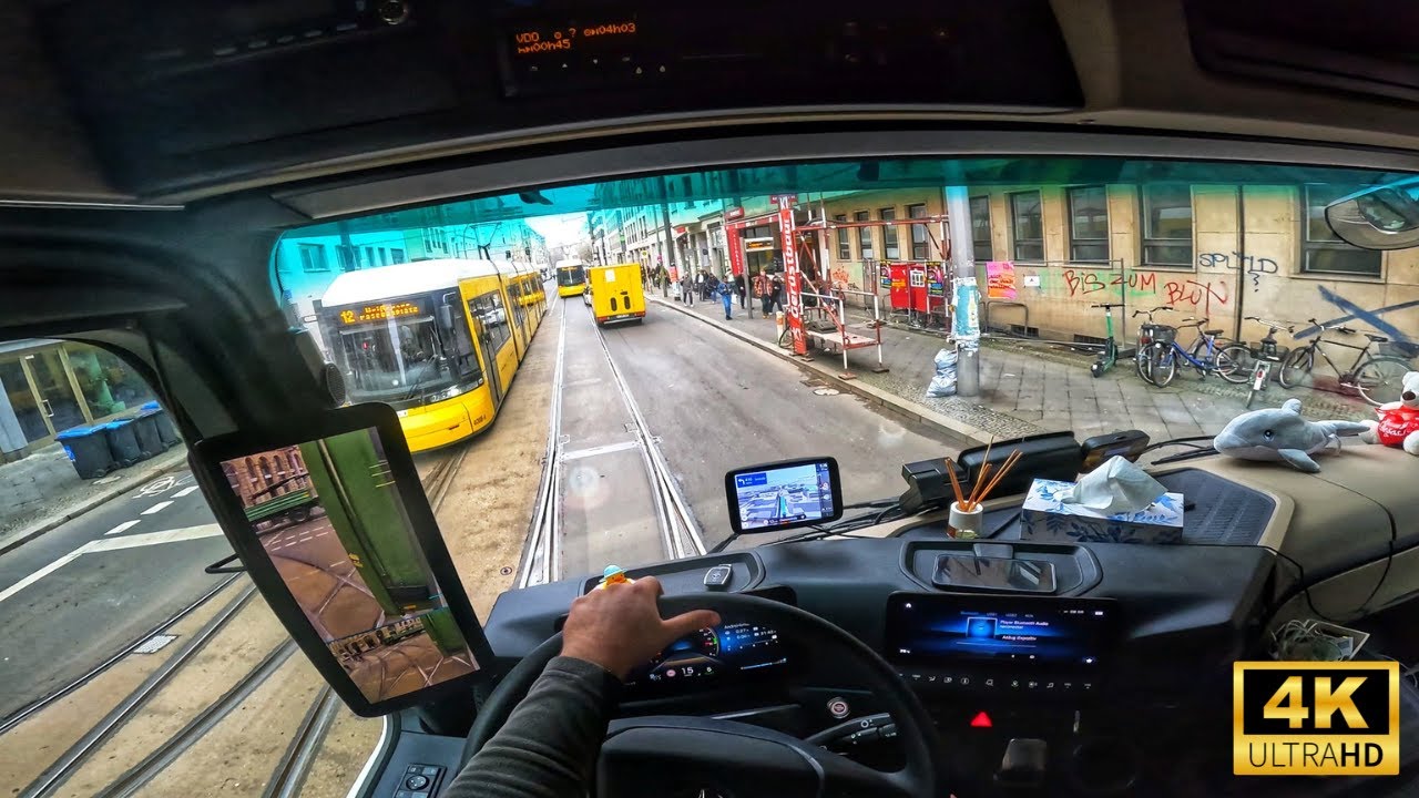 🚛 🇩🇪 #2 | С грузовиком через Берлин | Mercedes MP5 | ASMR 🚛