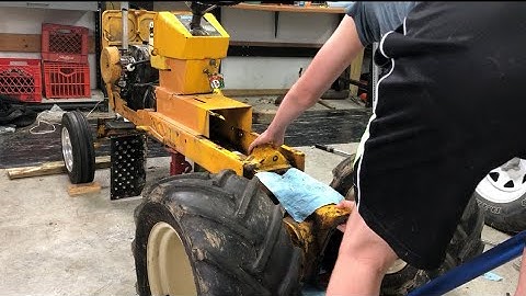 Cub Cadet Pulling Tractor: Transmission Removal