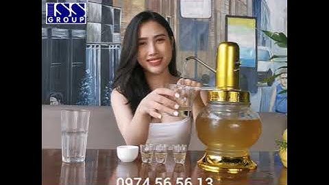 Bình rót rượu thông minh ISS