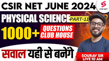 Free Electron Theory and Band Theory 02 | Physics Question Practice | CSIR NET June 2024| Sourav Sir