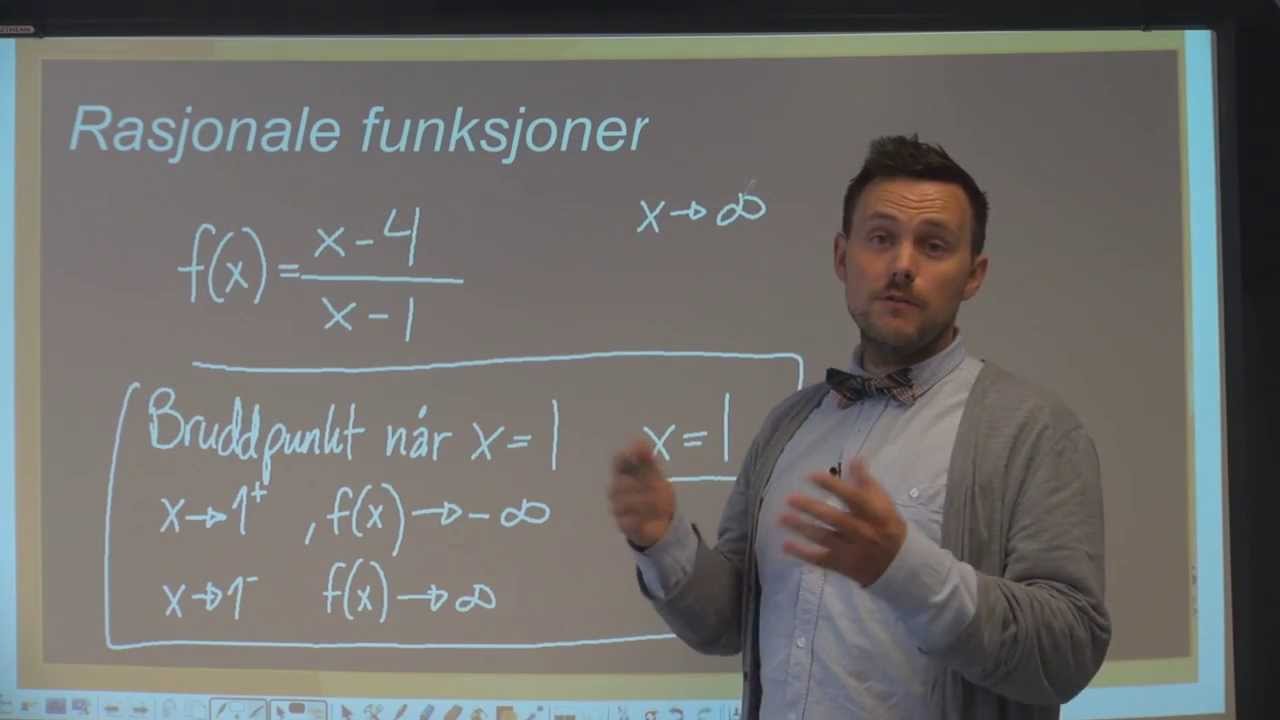 Sonans Nettstudier Matematikk 1T Rasjonale funksjoner