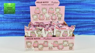 Hello Kitty Pusheen Figural Bag Clip Blind Bag Opening | CollectorCorner