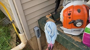Adding a pull string in conduit with leaf blower, no fish tape required