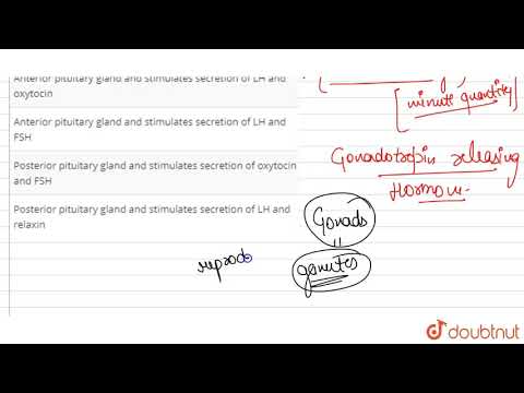 GnRH, a hypothalamic