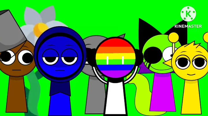 Upgraded Sprunki Stampede Green Screen (Free To Use)