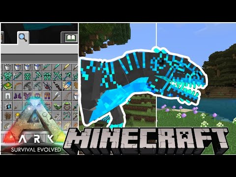 Addon ARK Craft | Công Viên Khủng Long Giành Cho Minecraft PE 1.20+ Cực ...