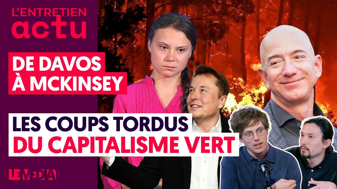 ⁣DE DAVOS À MCKINSEY : LES COUPS TORDUS DU CAPITALISME VERT