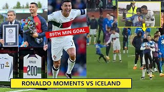 😱Cristiano Ronaldo's Kind Moment With Young Fan | Ronaldo's Goal & New Record Vs Iceland!