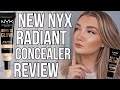 NEW NYX Cosmetics Born to Glow Concealer Review & 8 Hour Wear Test