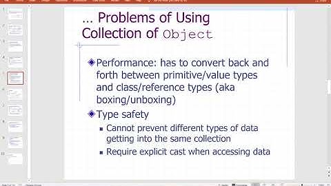 C# for Java Programmers: Collections