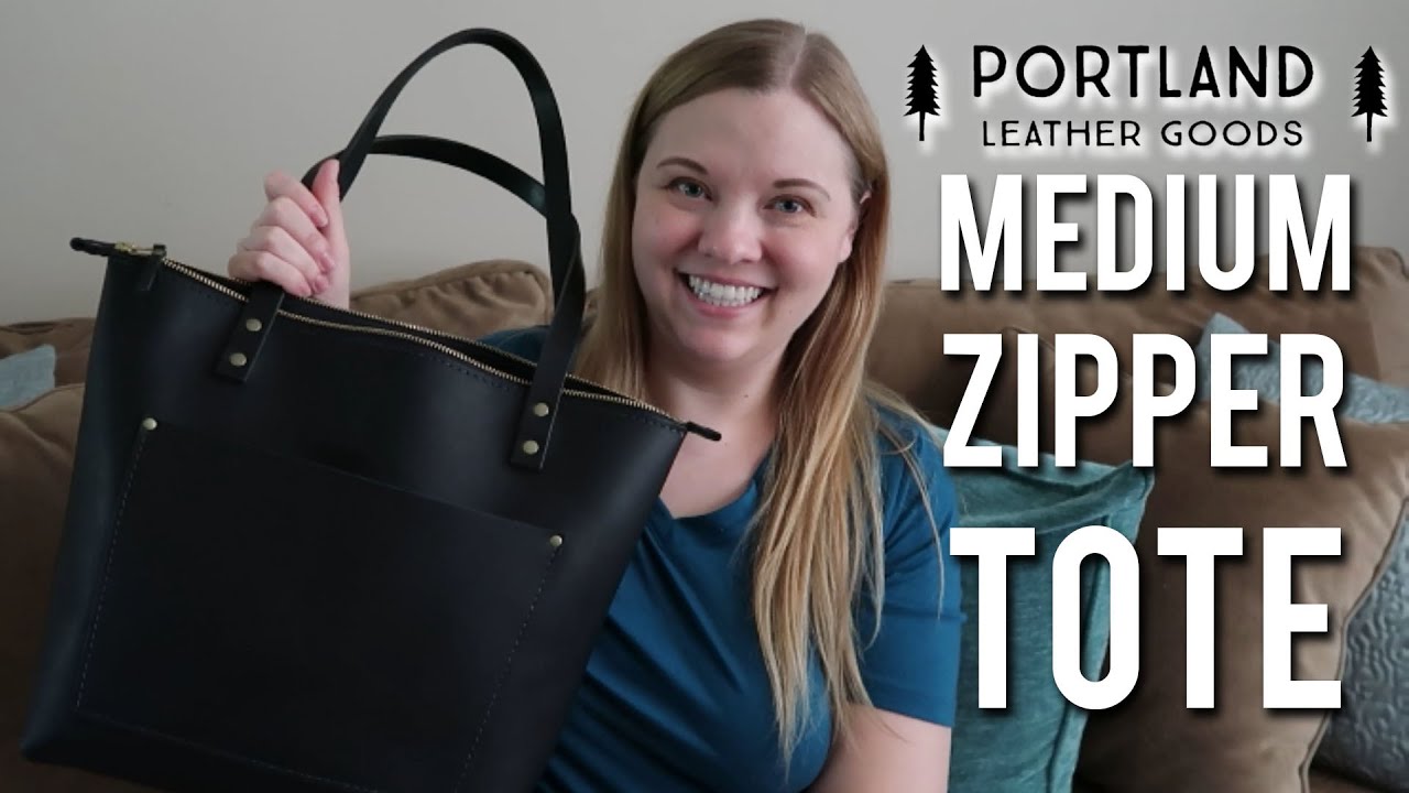 portland leather tote review
