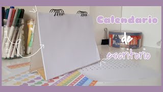 DIY / Calendario de escritorio con materiales basicos by Solemi 20,060 views 3 years ago 4 minutes, 32 seconds