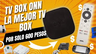 Tv Box ONN pequeña, potente y barata