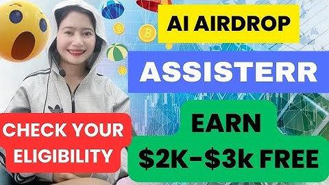 CHECK YOUR ASSISTERR AIRDROP ELIGIBILITY NOW | How To Join Airdrop Crypto