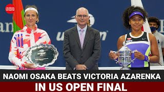 Naomi Osaka beats Victoria Azarenka in US Open final, wins third Grand Slam