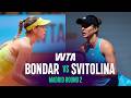 Bondar vs. Svitolina | Madrid R2 Highlights 🎾