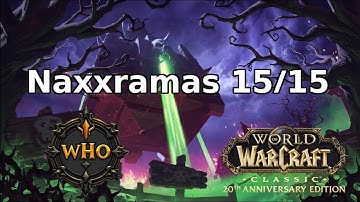 Naxxramas #9 15/15 - ft. Payo - WHO Guild - 2025.11.27 - Spineshatter EU PvP - WoW Classic Fresh