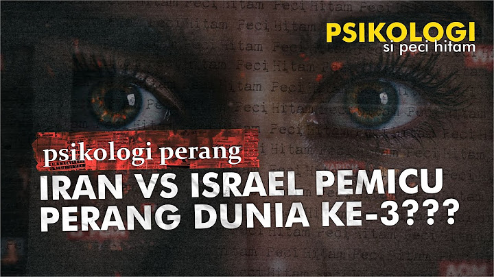 Benarkah Ini Tanda Perang Dunia 3? | Analisis Psikologi Konflik Iran vs Israel