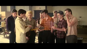 Did Thomas actually sing in Nowhere Boy?