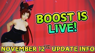 [PSO2 NGS] Boost Is Live! | Update Info - November 12th