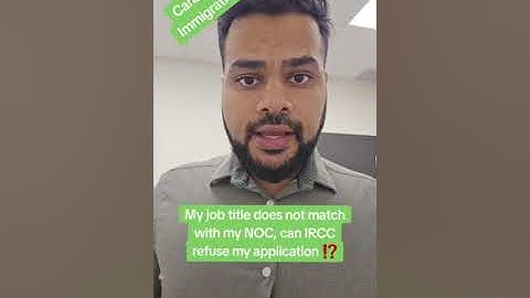 My Job title does not match with my NOC Code, can IRCC refuse my application