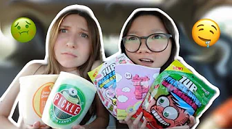 TRYING THE WORLD'S CRAZIEST CANDIES *SHOCKING*