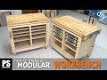 Modular Workbench & Mobile Tool Stand Build (Ep.2)