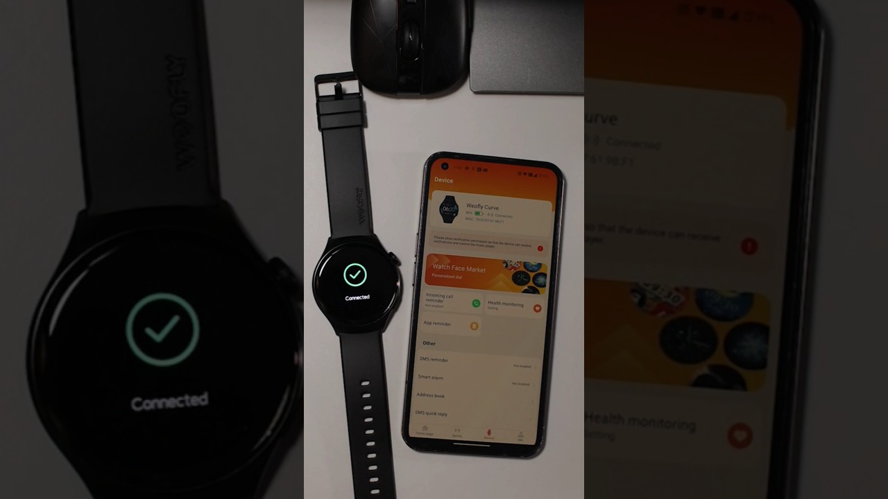 How to pair with Weofly Curve...Check out new smartwatch video in related video #Weofly #smartwatch
