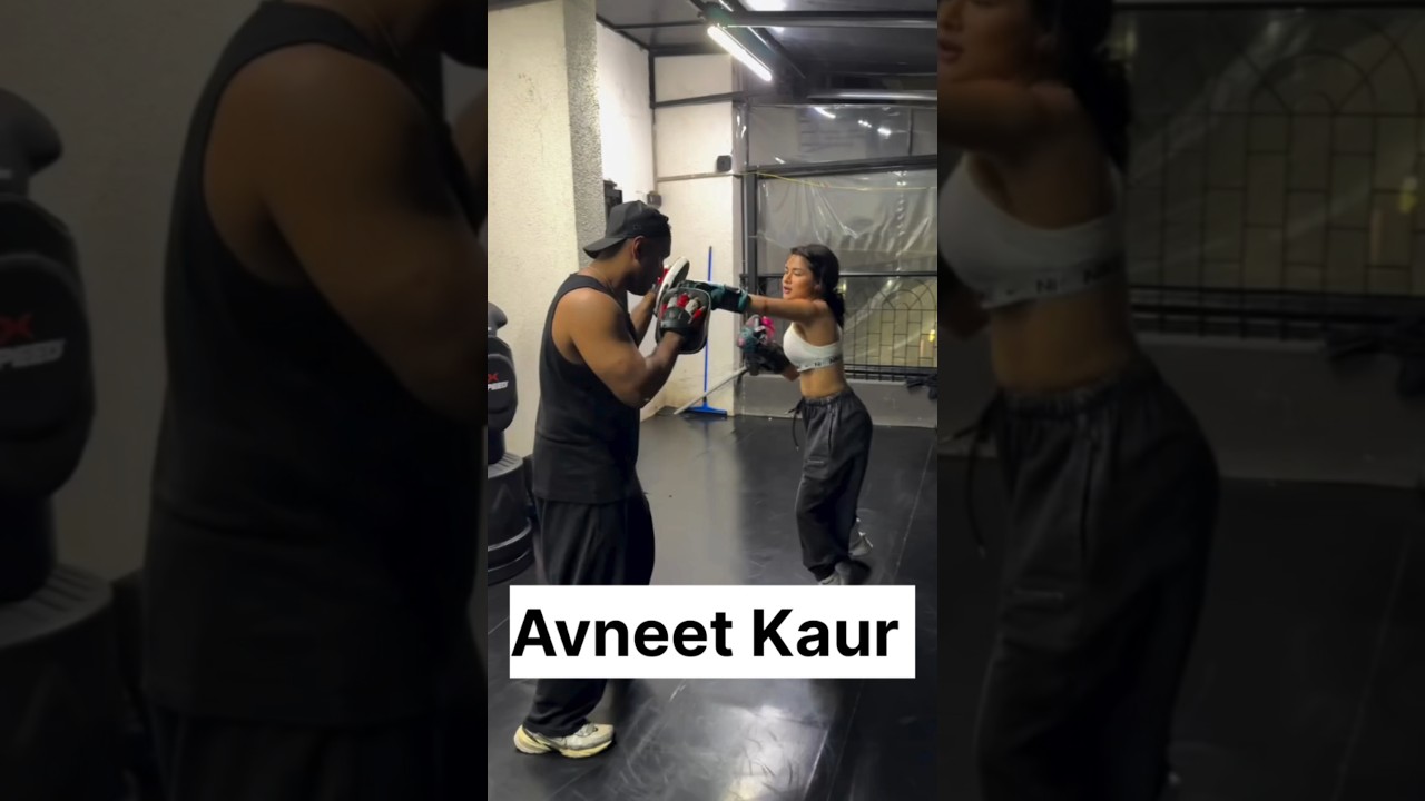 Avneet Kaur workout 