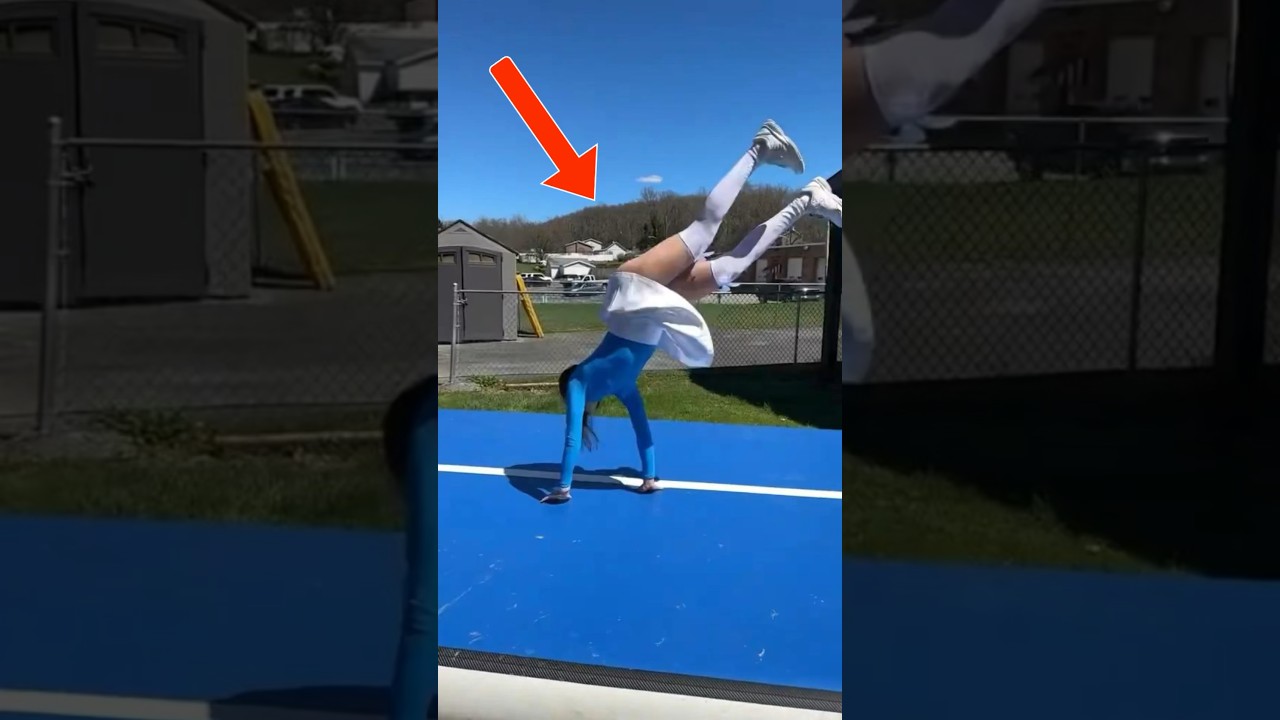 She SHOCKED onlookers with her skills 