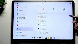 LENOVO Idea Tab Plus 12.1 Matte Edition – Como redefinir preferências de apps