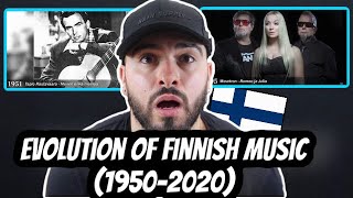 🇫🇮 Evolution Of Finnish Music (1950-2020) *British REACTION To Finnish Music*