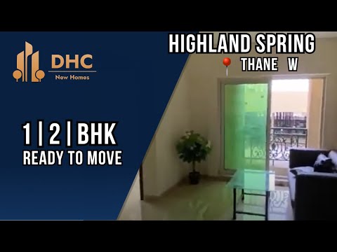Siddhi Highland Springs Dhokali, Thane West | 1 BHK | 2BHK | Flats in Thane West