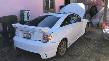 Pt: 9 Project White Shark 🦈 - Clayton replacing a 2zz timing chain cover gasket!