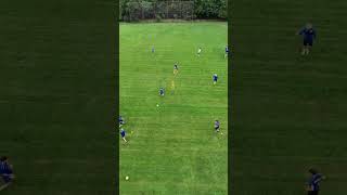 ⚡ Quick Passing Drill to Boost Your Game! #football #passing #drill #shorts