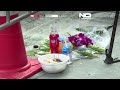 Bangkok'ta en az 27 kişinin öldüğü barda çiçekler ve olay yeri ekipleri