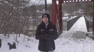 Why parts of the Mid-Coast got so much snow