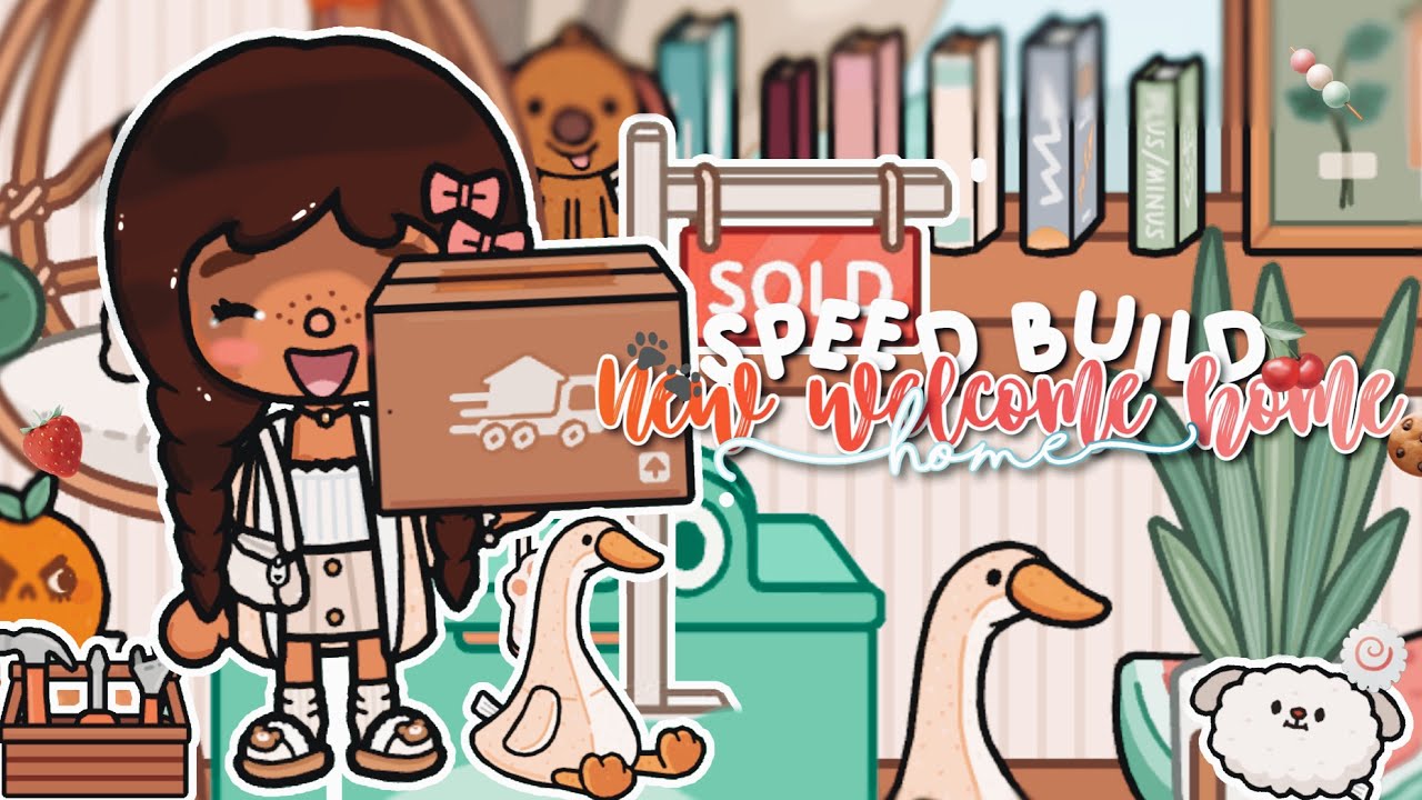 ˗ˏˋ 🏡 welcome home speed build ꒰ cozy + aesthetic tour ꒱ 🧺✨ˎˊ˗
