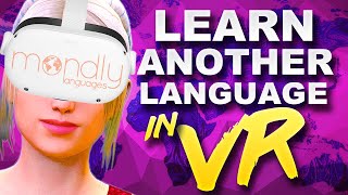 Can You Learn Another Language on the Quest 2? (feat. Disco-VR) // Mandarin Chinese Mondly VR